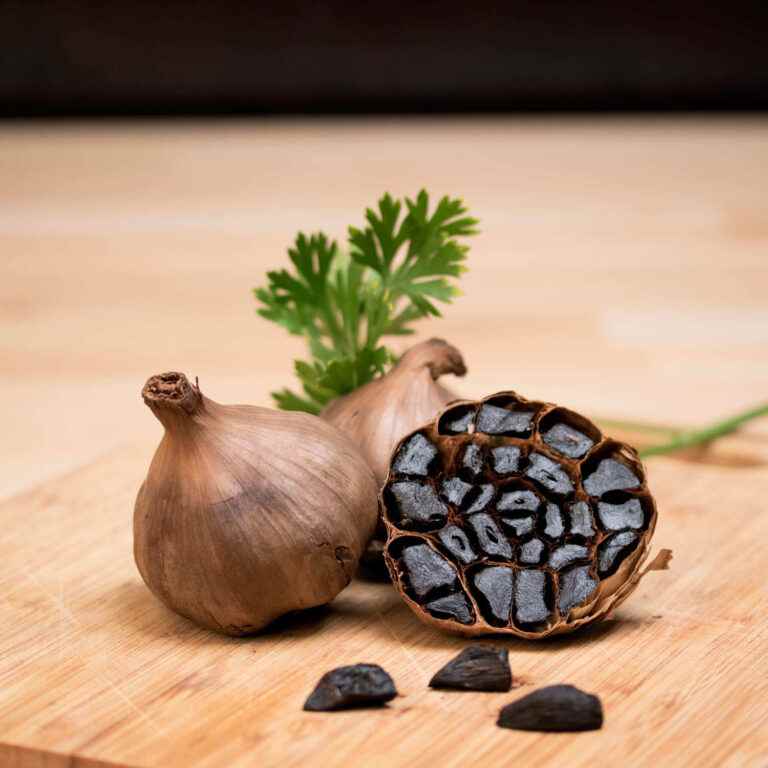 was ist black garlic schwarzer brauner Knoblauch