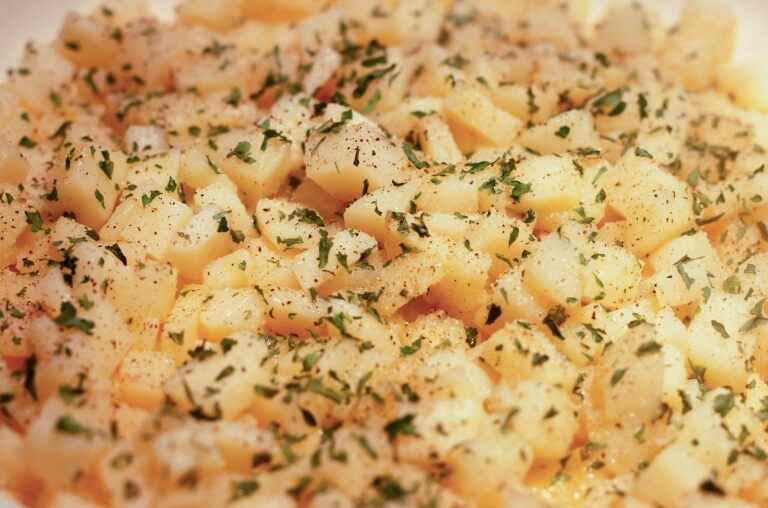 Rezept Knoblauch Parmesan Knusperkartoffeln