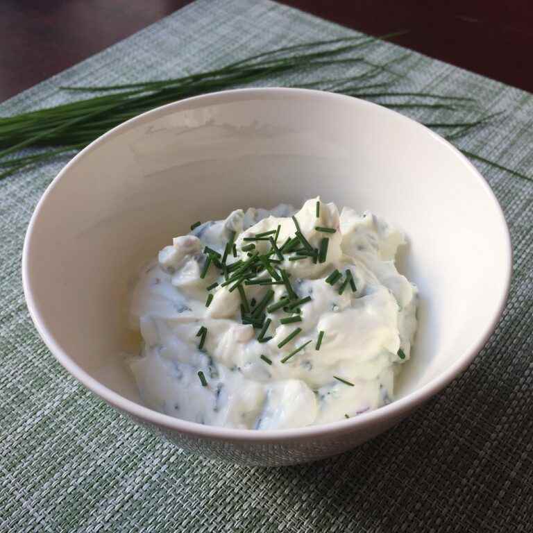 Rezept für Knoblauch Dip Sosse