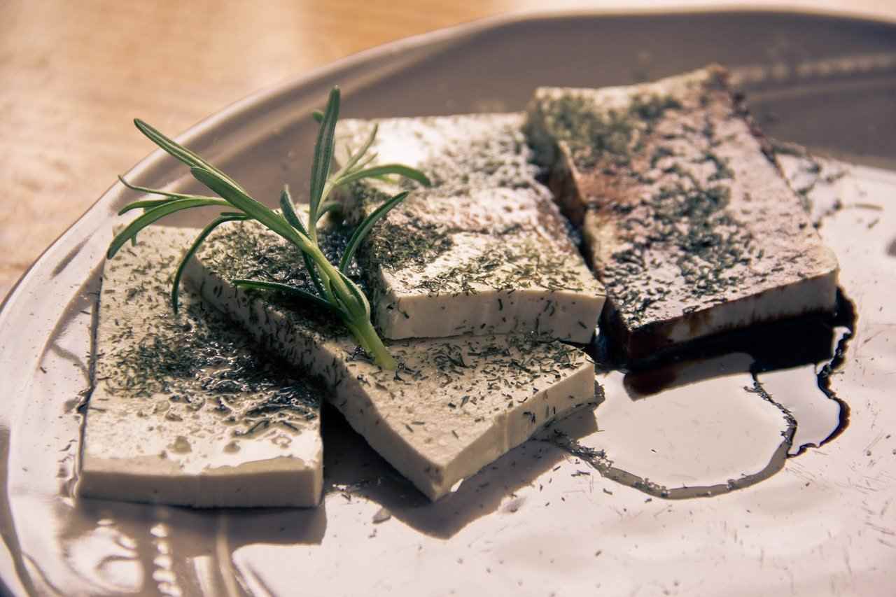 black garlic tofu