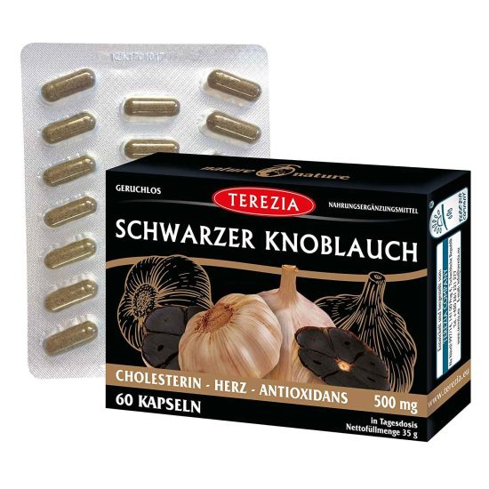 schwarzer Knoblauch Kapseln