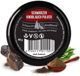 Shop Schwarzer Knoblauch Pulver