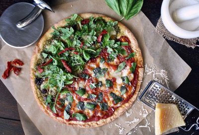 Black Garlic Pizza Rezepte Rezept-ideen kochen